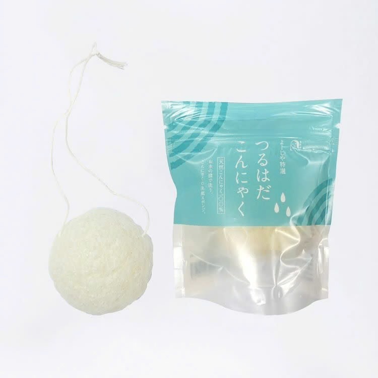 台中現貨⚡️優佳雅 Yojiya 日本京都藝妓頭 去角質 天然蒟蒻 洗臉玉石 洗顏棉 魔芋-細節圖5