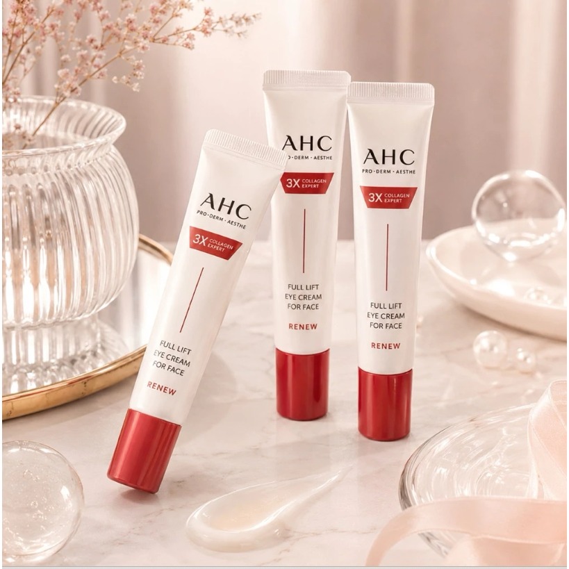 台中現貨⚡️韓國🇰🇷AHC 第十四代 4D 3X Collagen Expert 全臉按摩緊緻眼霜12ml-細節圖4