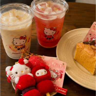 台中正品現貨⚡️ 北京限定 Hello Kitty 限量糖葫蘆系列 北京限定 糖葫蘆 hello kitty 吊飾-細節圖4