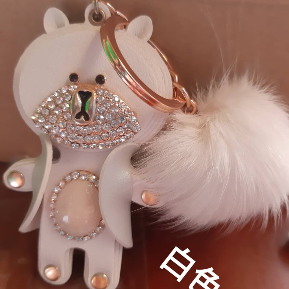 可愛造型韓風包包掛件。-細節圖3