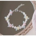 手鍊【MONTE TE手作飾品】莫內花園夏日花朵串珠手鍊-規格圖8