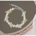 手鍊【MONTE TE手作飾品】莫內花園夏日花朵串珠手鍊-規格圖8