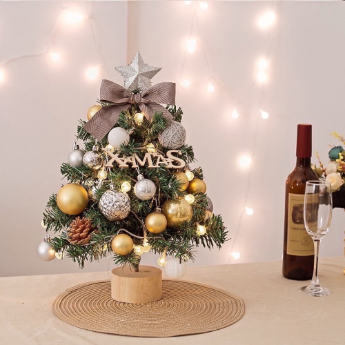 Z DECOR［現貨］X’mas銀色星 聖誕樹 桌上型 小型聖誕樹 交換禮物 迷你聖誕樹 櫃檯佈置 聖誕佈置 聖誕擺飾
