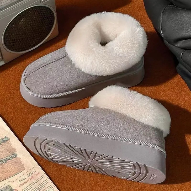 女鞋 - 毛毛拖鞋 --規格圖1