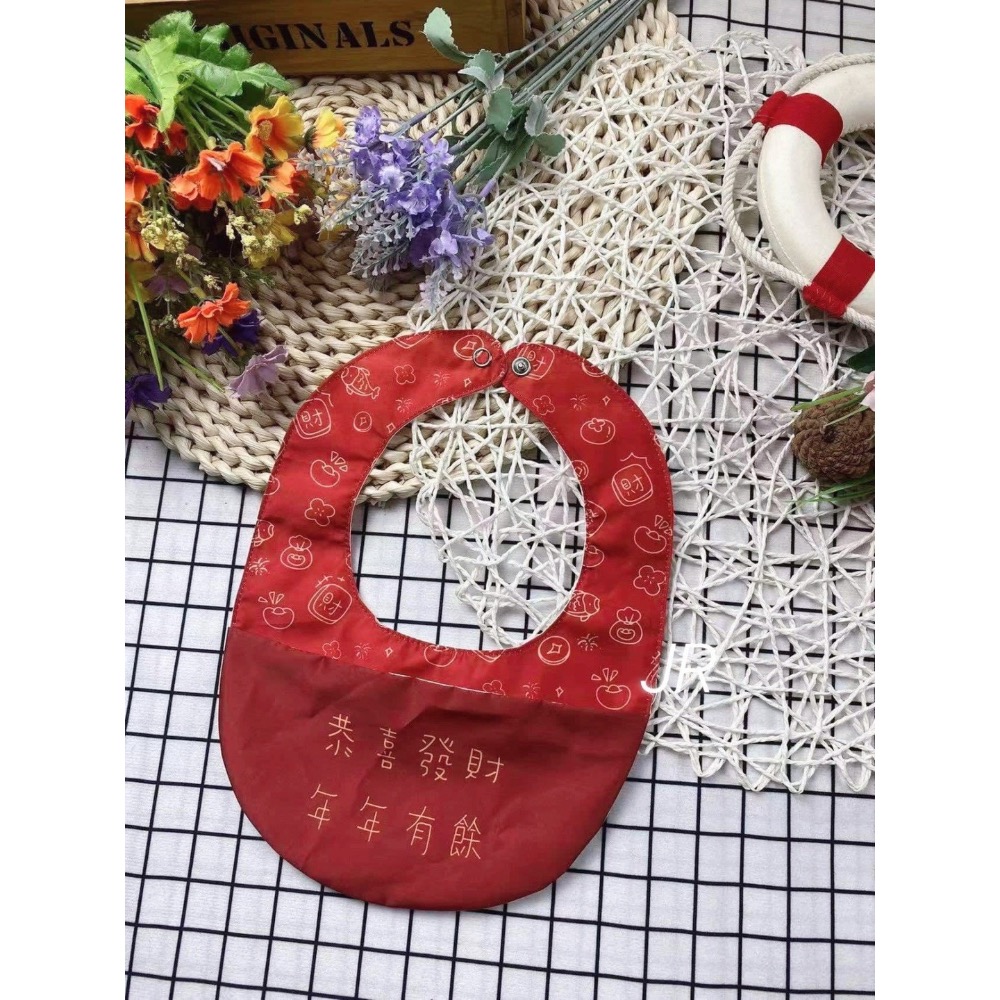 獨家開版 - 口袋圍兜兜 --細節圖2