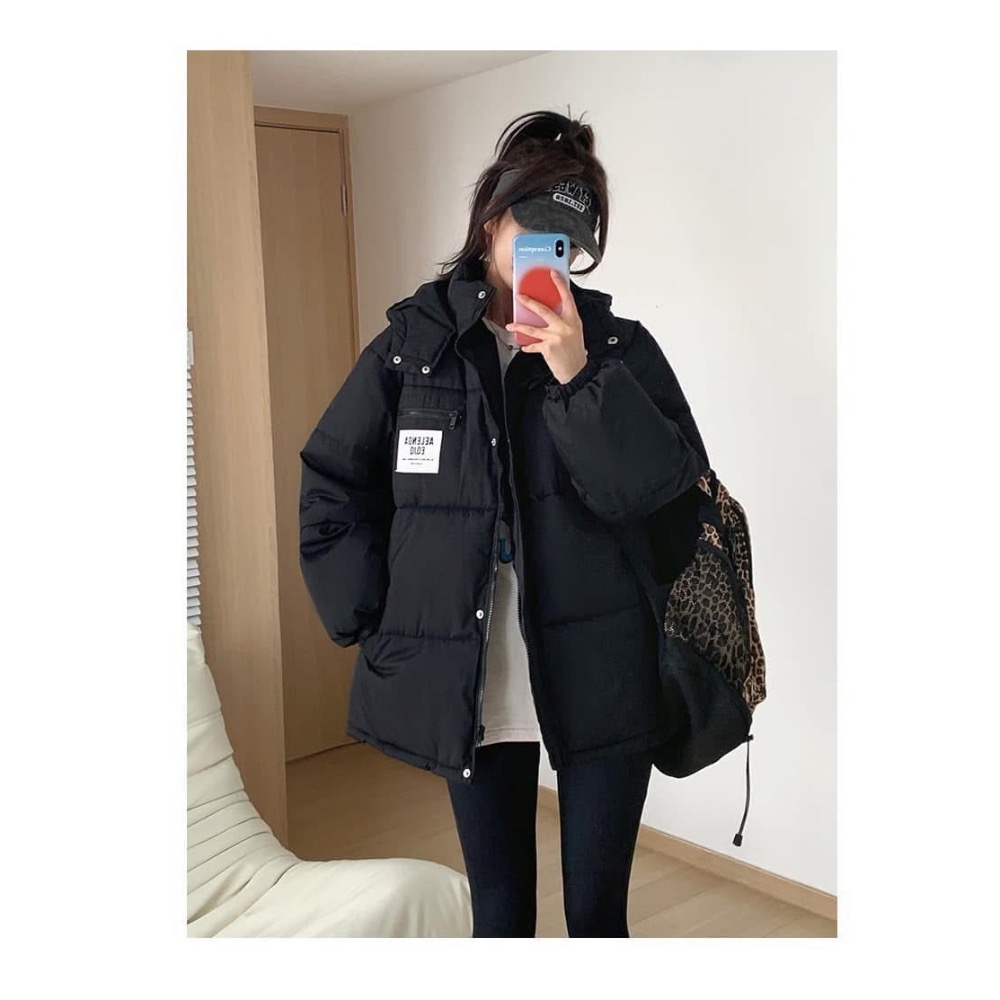 韓系慵懶羽絨棉寬鬆麵包服🔥🔥🔥-細節圖2