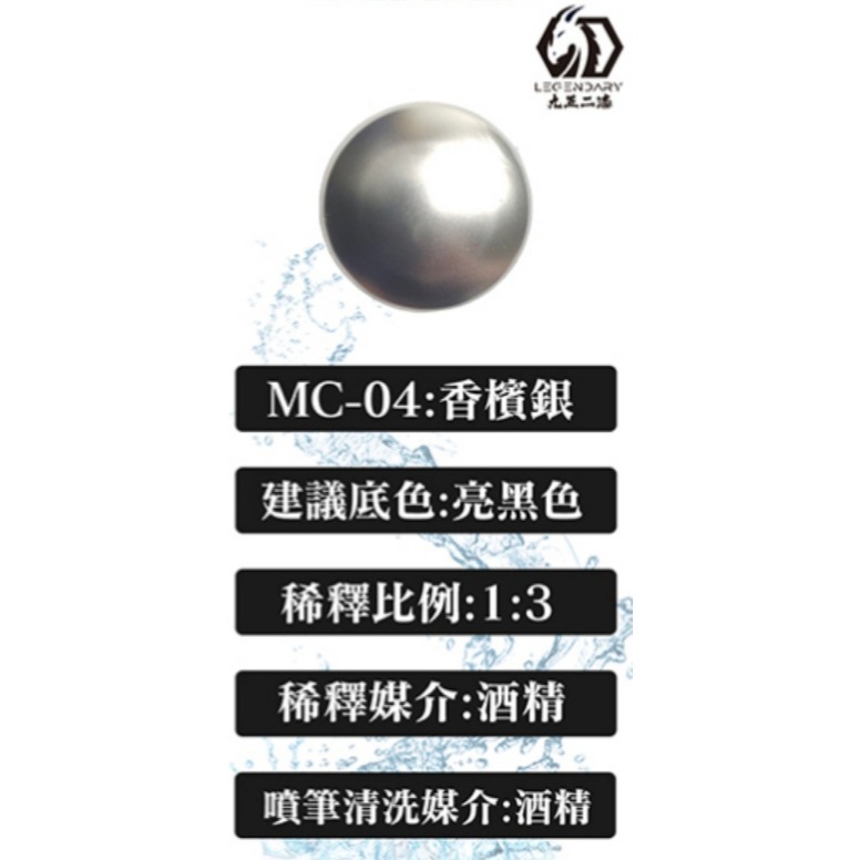 九五二漆 水性噴塗金屬漆 金屬漆 9527 水性 水性漆 低毒性 環保 75、95酒精稀釋-規格圖1