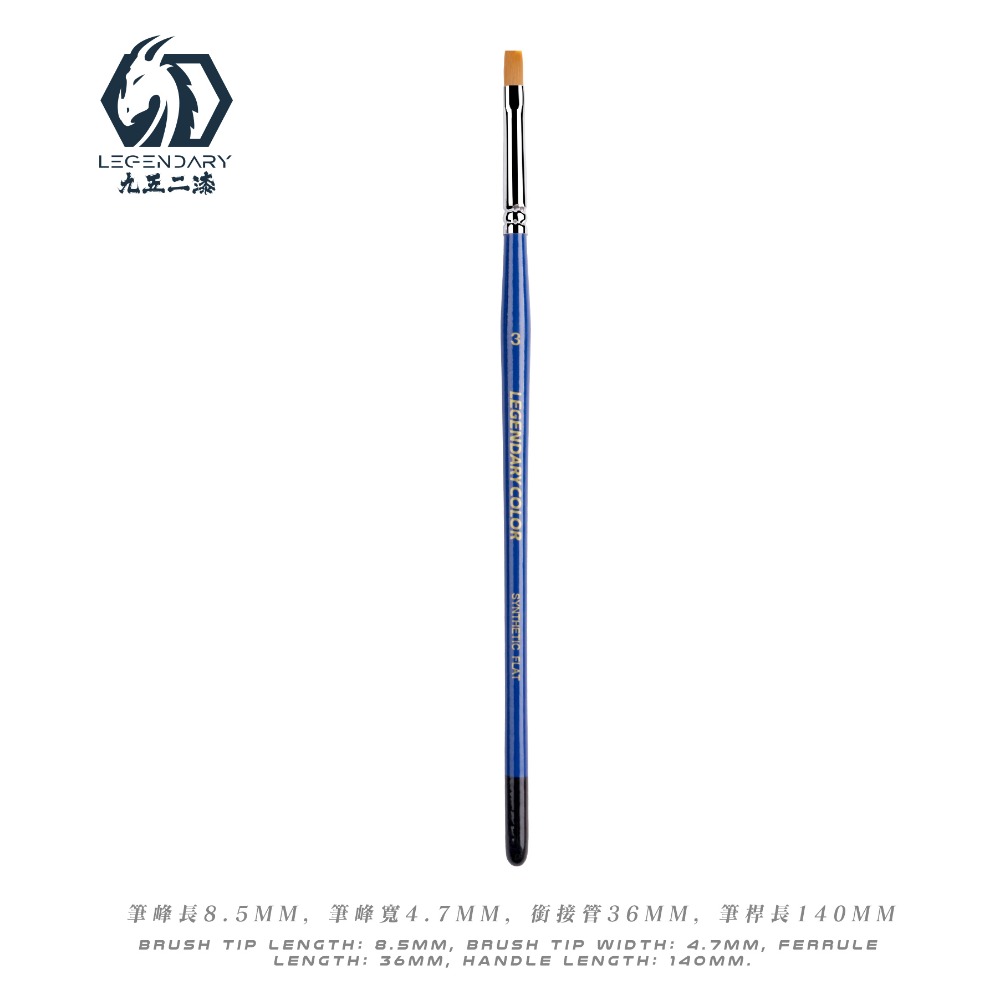 模型用平頭筆 3號