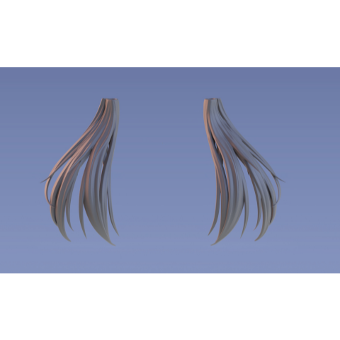 [現貨]白純工房 新改版髮型 適用女神裝置 朱羅 BD 版本-規格圖1