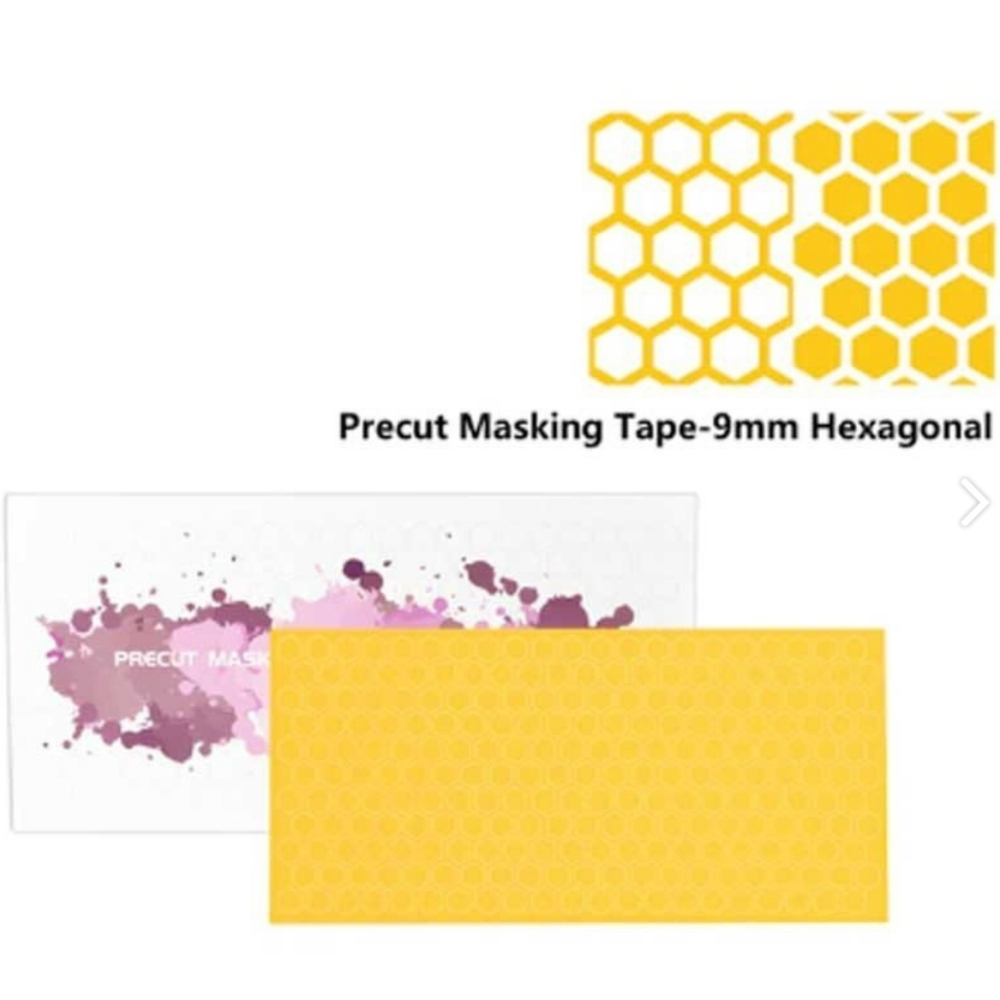 DSPIAE PMT- 預切遮蔽膠帶 -  六角形 9MM 7MM 5MM 3MM-細節圖3