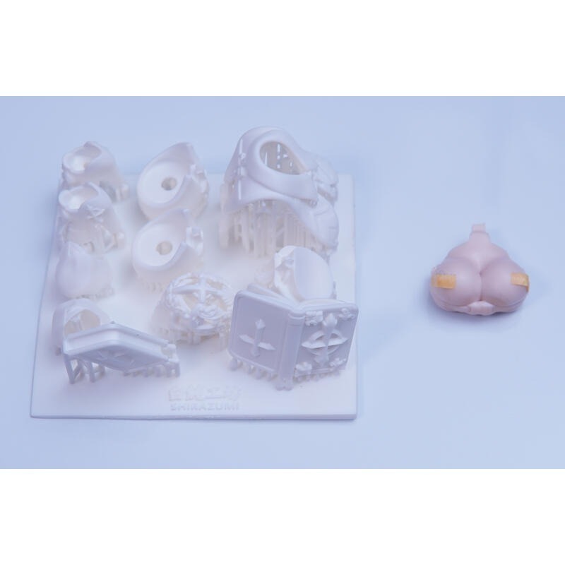 現貨-白純工房- T04 聖職 聖女裝 1/12 機娘 GK 改套 白模-細節圖3