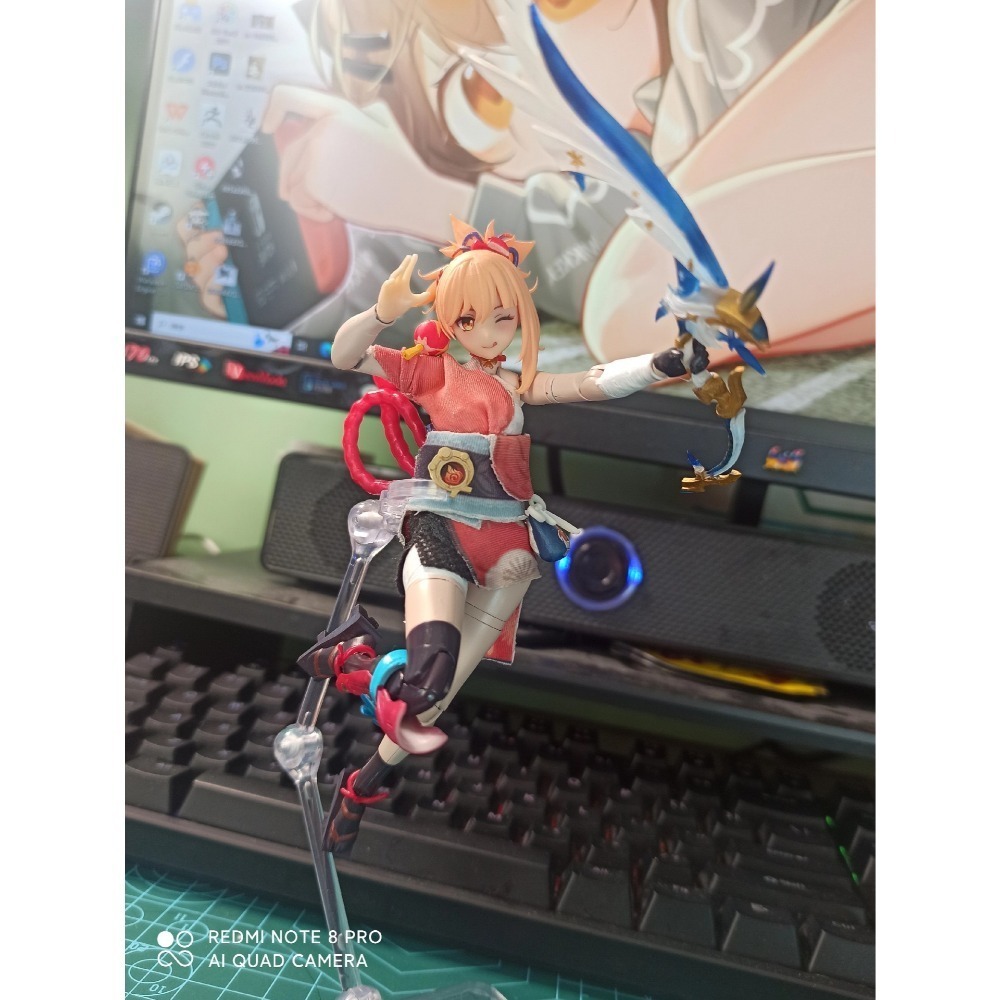 [現貨]豆豆魔改精緻面雕 -朱羅.皇巫規格 02-規格圖1