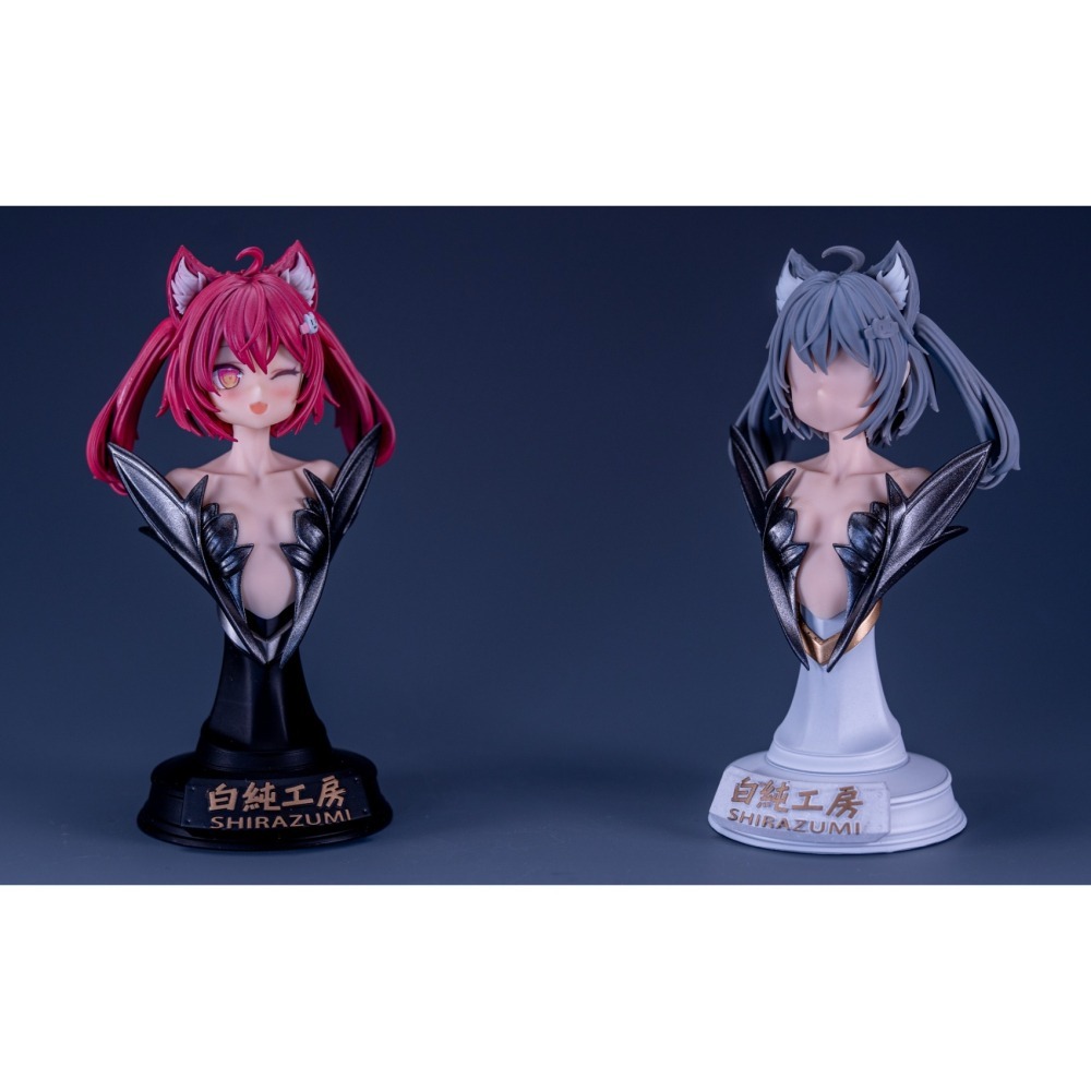 現貨-白純工房-貓耳雙馬尾髮型-細節圖2