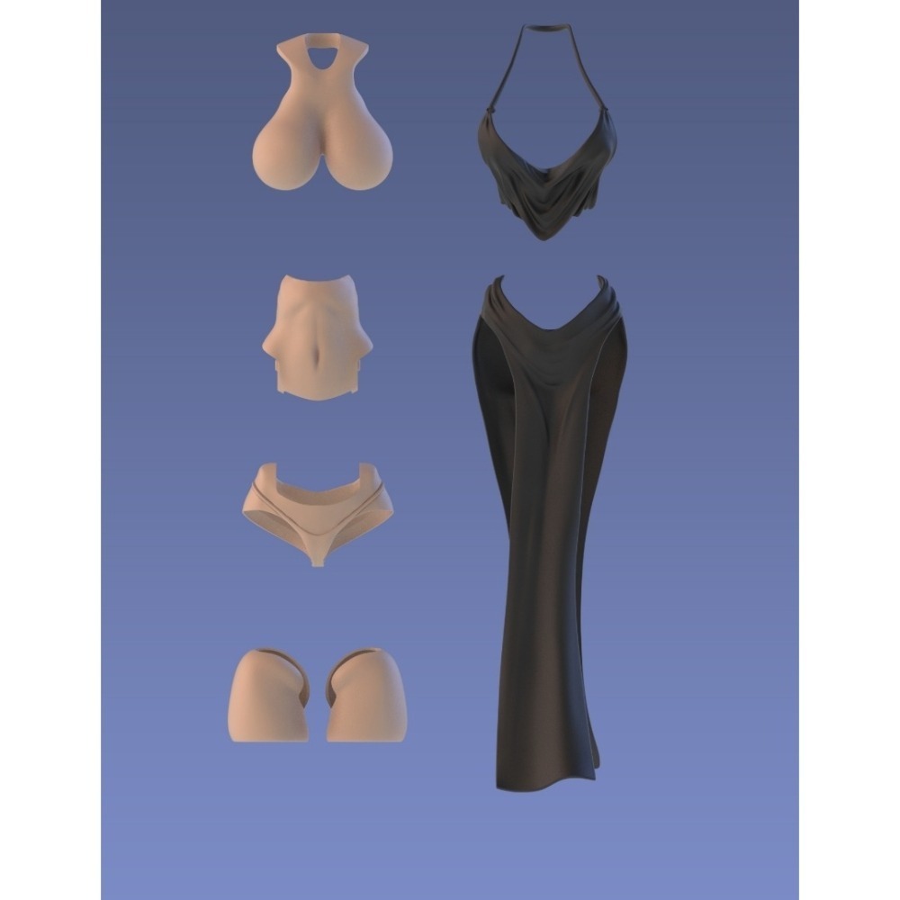 現貨-白純工房-夜宴禮服-細節圖4