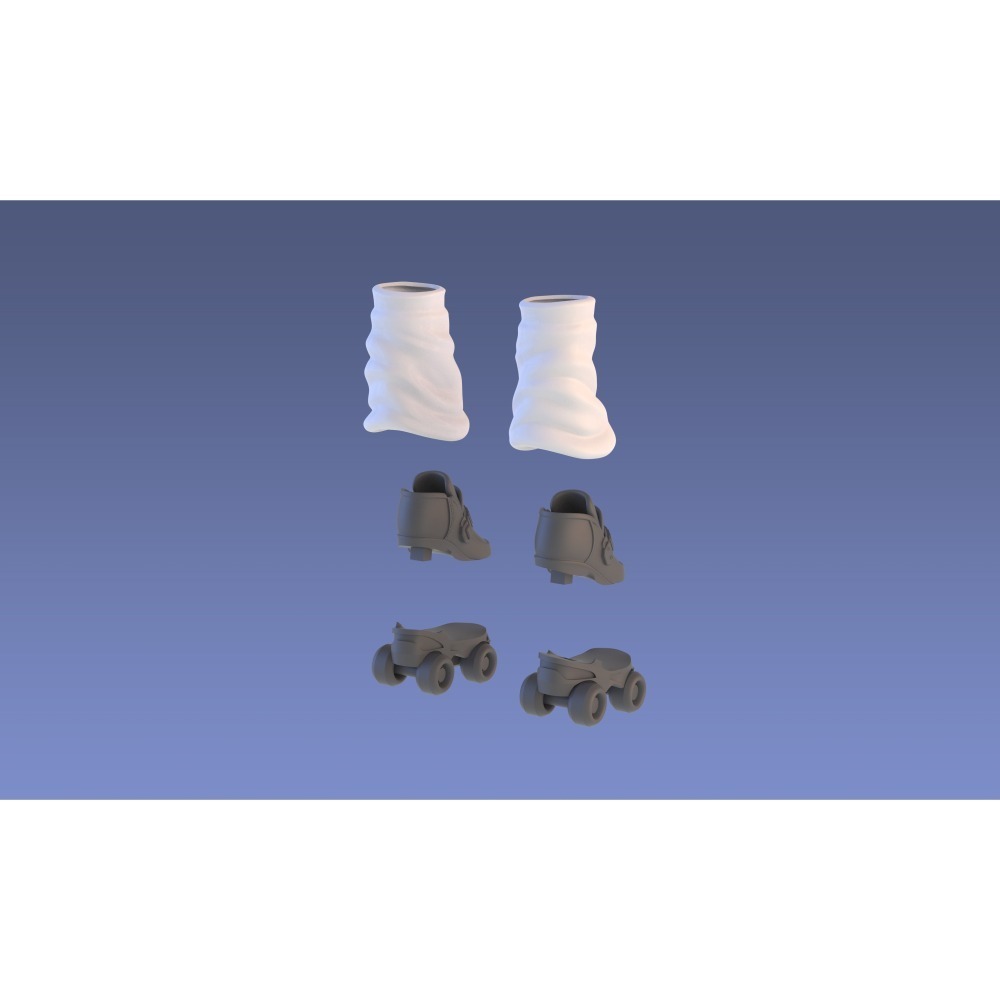 現貨-白純工房- 辣妹滑輪鞋-細節圖4