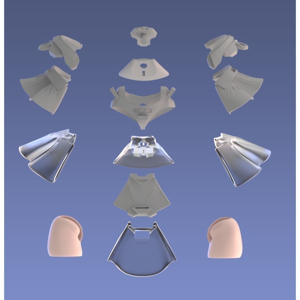 [現貨]白純工房-新品-BD用 機甲偶像裙子-細節圖5