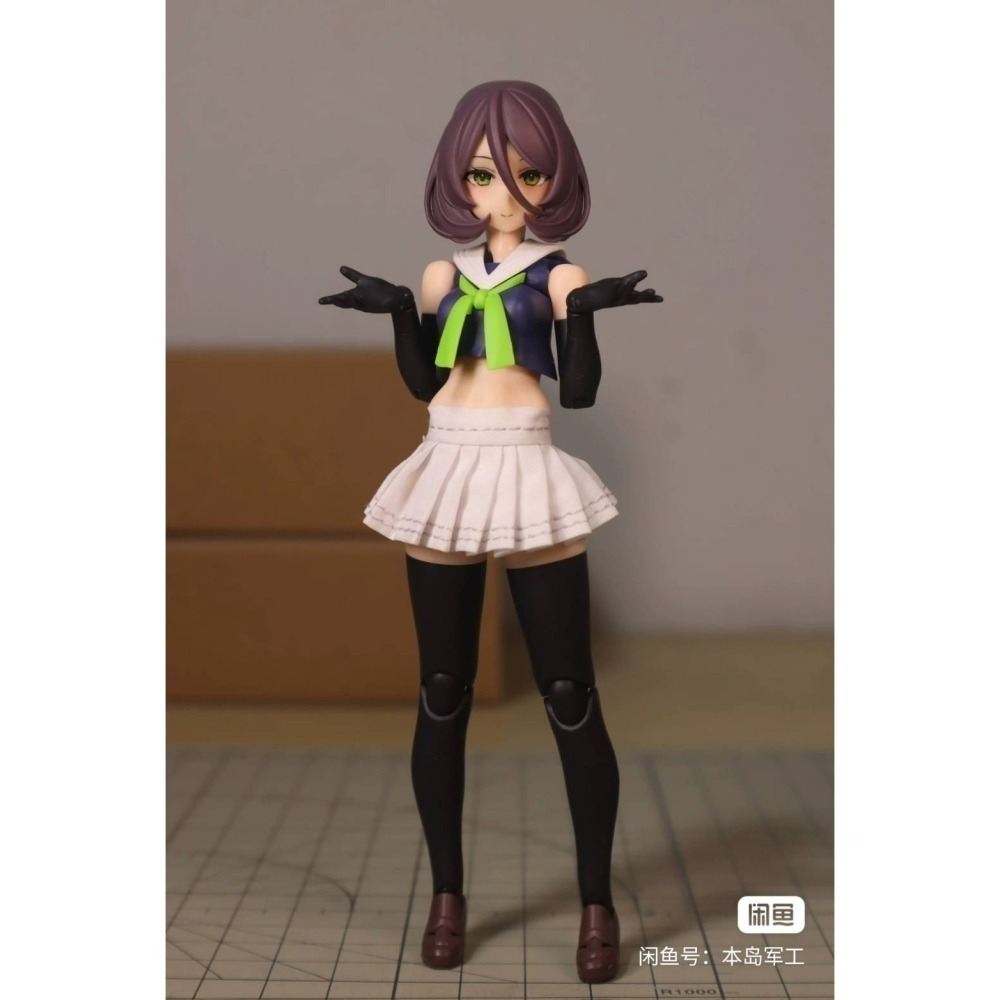 [新品現貨]本島軍工-1/12布裙，戰術背心，袖圈-細節圖2