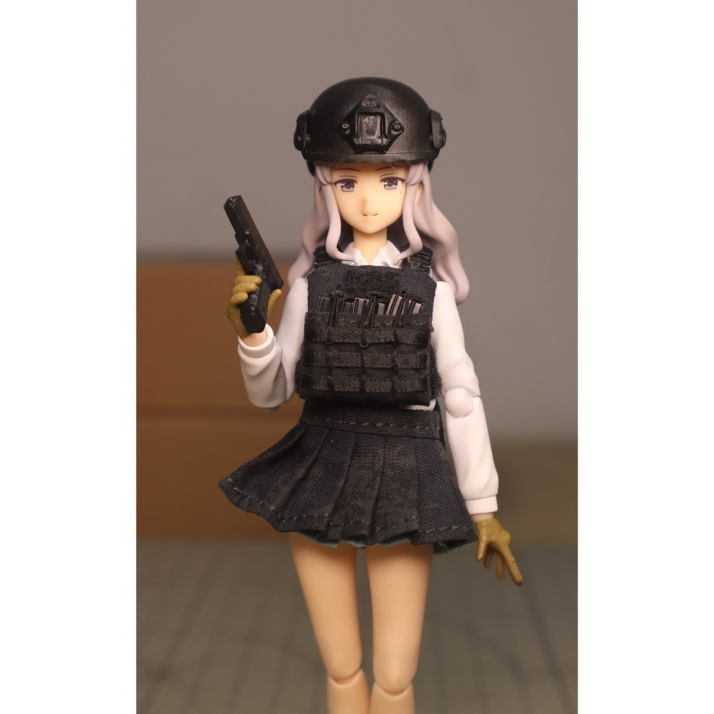 [新品現貨]本島軍工-1/12布裙，戰術背心，袖圈-細節圖6