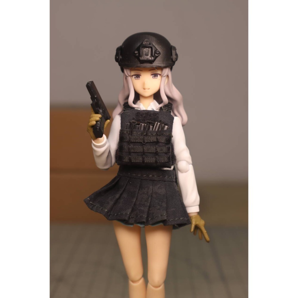 [新品現貨]本島軍工-1/12布裙，戰術背心，袖圈-細節圖7