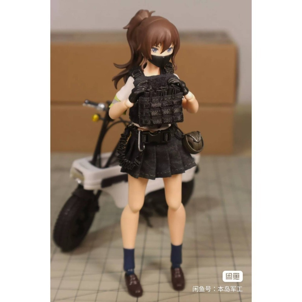 [新品現貨]本島軍工-1/12布裙，戰術背心，袖圈-細節圖9