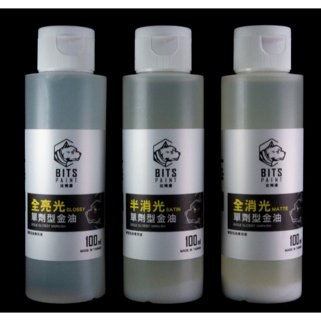 新品現貨[比特漆系列] UV金油 ,單劑金油-規格圖1