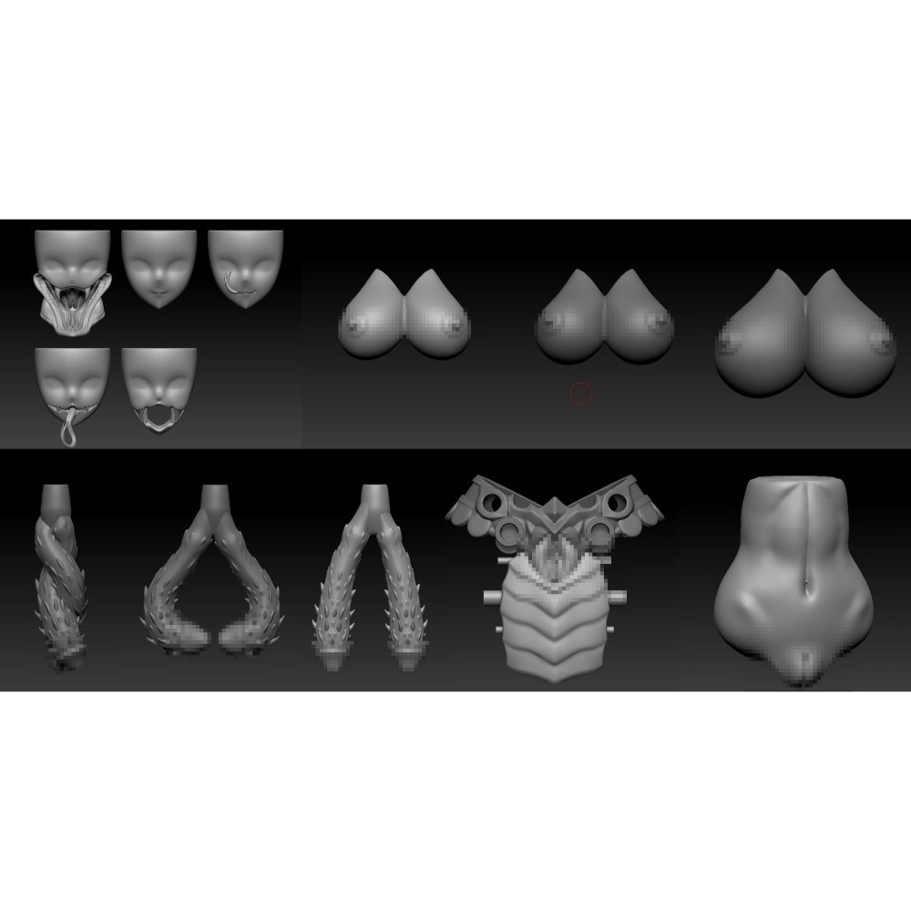 3D列印套件膚色