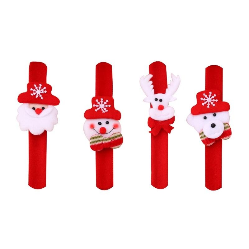 【聖誕拍拍圈】聖誕 拍拍圈 拍拍手環 聖誕手環 聖誕禮物 交換禮物 聖誕裝飾 聖誕樹 麋鹿 拍拍尺 啪啪手環 啪啪尺-細節圖8