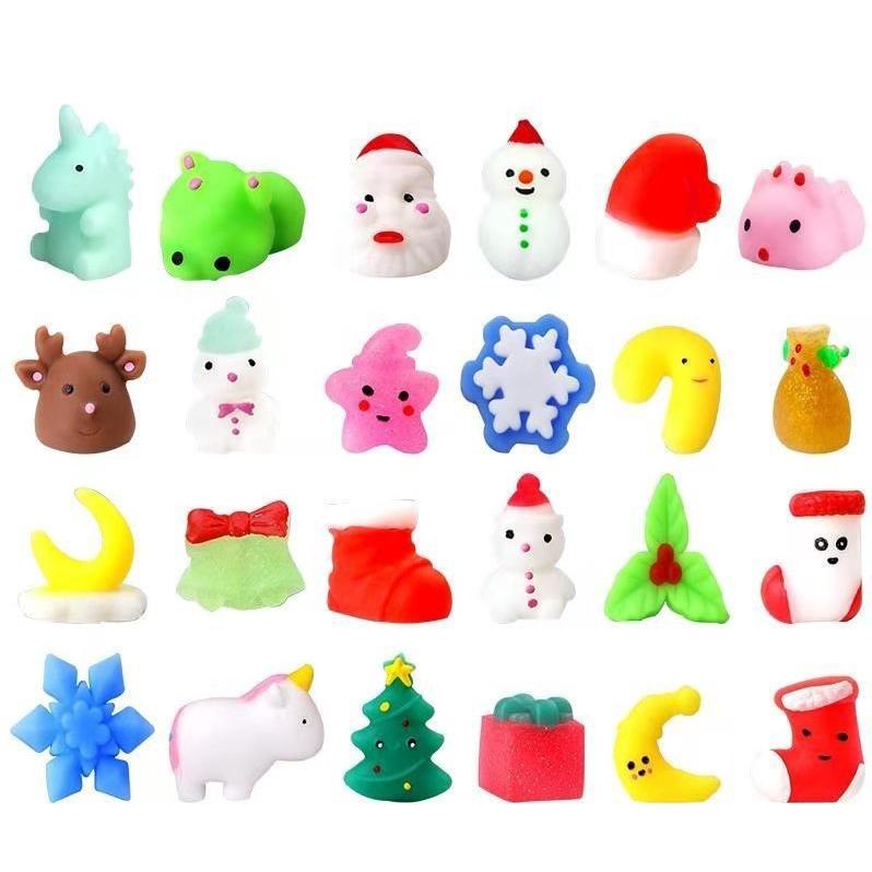 【聖誕節 解壓捏捏樂48個】聖誕節派對 聖誕節 捏捏樂 耶誕節 盲包 聖誕小禮物 聖誕禮物 解壓小物-細節圖2