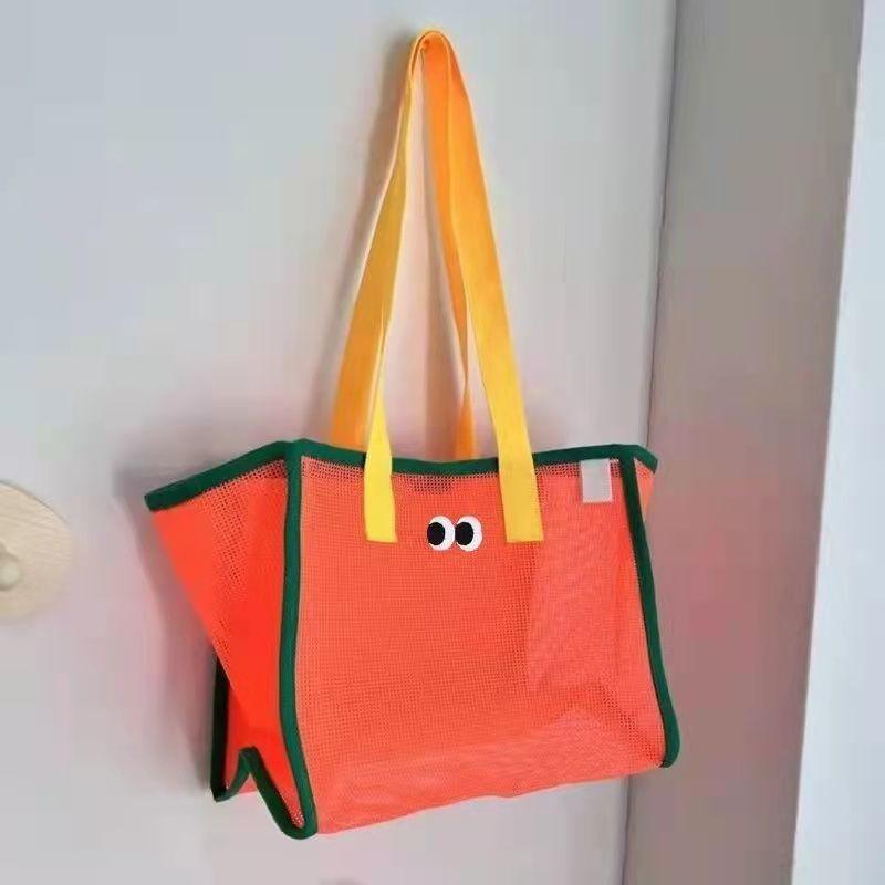 沙灘包 洗澡包 大容量 旅行 游泳收納袋 游泳包 海灘袋 沙灘袋 洗漱包 游泳袋  網袋 防水袋-細節圖4