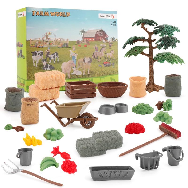 【仿真動物模型 】動物 動物套裝場景擺件 仿真動物  農場 家家酒 模型 動物模型 公仔-細節圖5