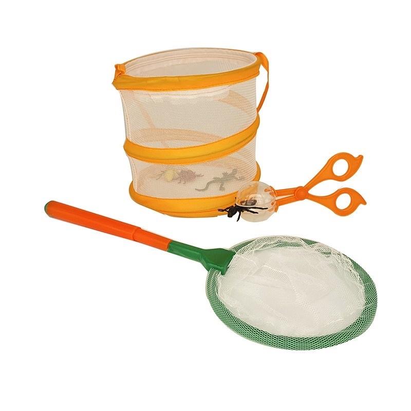 台灣極速出貨【昆蟲摺叠籠 】昆蟲探索玩具系列 捕魚籠 蝴蝶籠 蝦籠 戶外探險 昆蟲觀察 昆蟲 網子 野外 露營 昆蟲-細節圖5