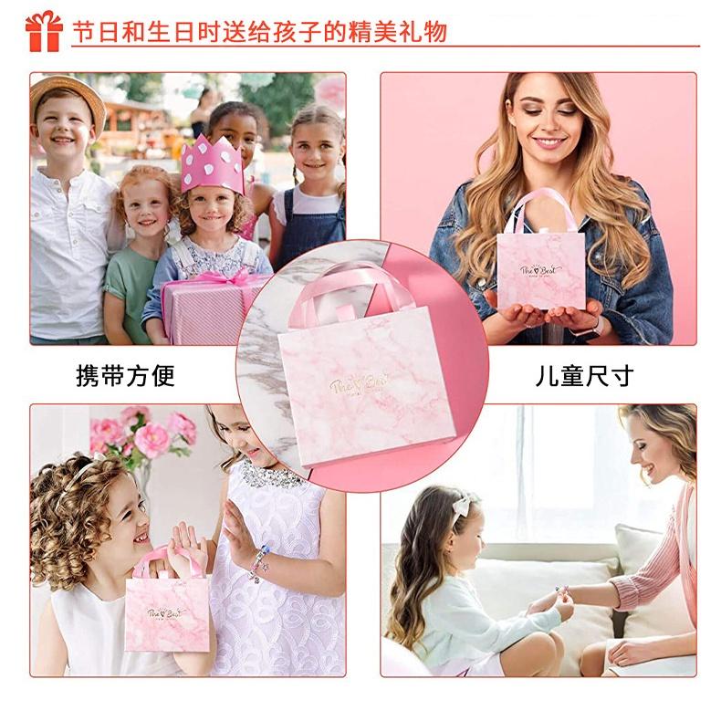 台灣極速出貨 手鍊 DIY【手鏈兒童串珠】 新品 手鏈 串珠 兒童串珠 水晶手鏈 手工飾品 珠套  潘朵拉 串珠材料-細節圖8