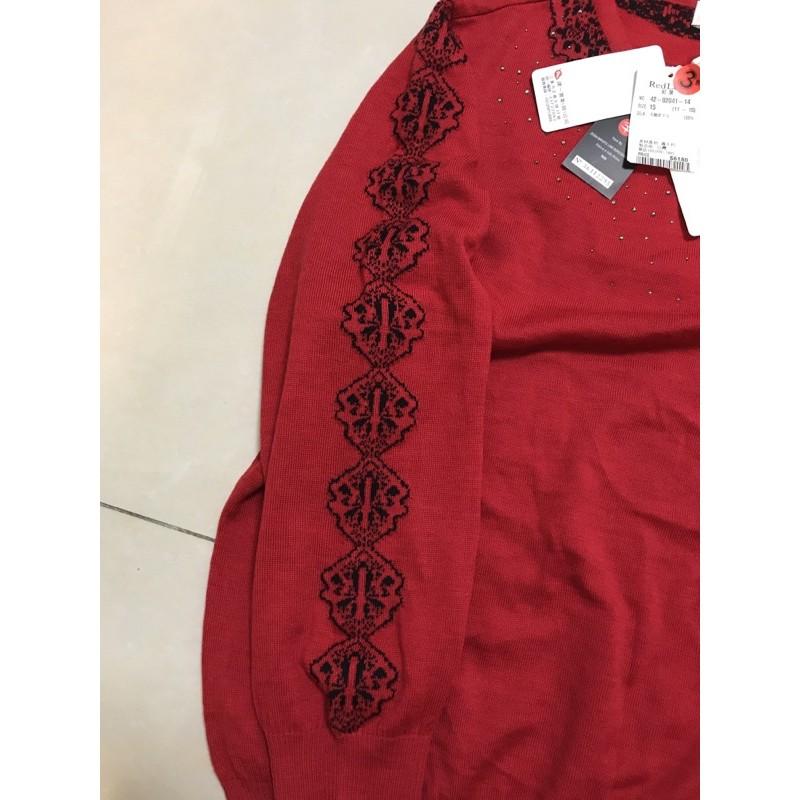Red Leaf  全新 紅葉 羊毛針織毛衣 毛衣 針織 長袖毛衣 長袖上衣-細節圖4
