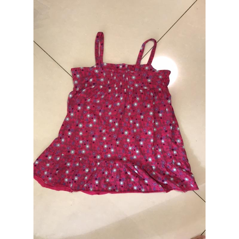 PLACE 女童 吊帶裙 裙子 上衣 短袖上衣-細節圖5