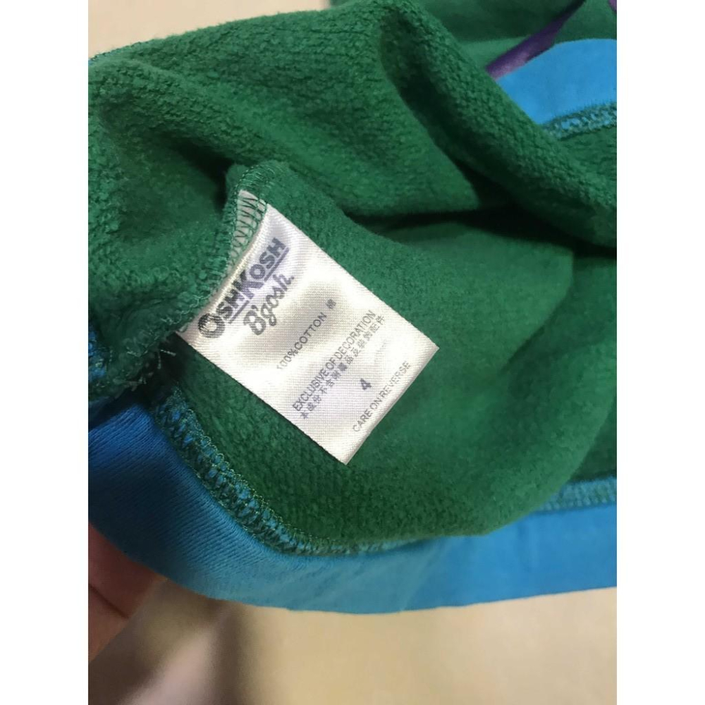 OshKosh B＇gosh 棉T 純棉 T恤 長袖 長袖T恤 厚棉T-細節圖3