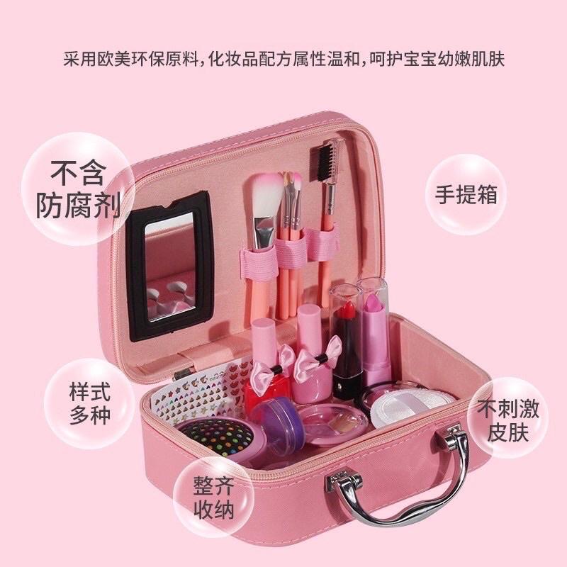 【兒童彩妝 玩具】 梳妝玩具  彩裝玩具 化妝箱 彩妝  扮家家酒  化妝品 化妝 美人魚 口紅 粉彩 聖誕節 禮物-細節圖2