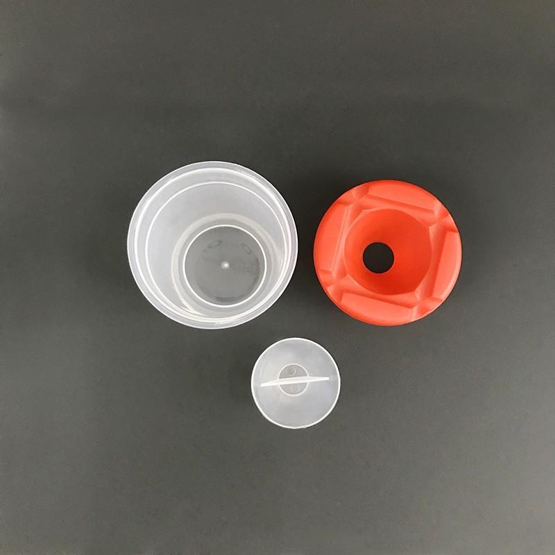 <台灣現貨 極速發貨>洗筆杯 美勞杯   兒童彩繪工具 調色盤 美術 畫畫 防倒出   洗筆杯組10色筆10色杯-細節圖6