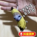 【ST🍓】香蕉貓 按壓有聲音 會說話 可憐貓 哭哭貓 搞笑吊飾 鑰匙圈 可愛 有趣 會說話-規格圖6