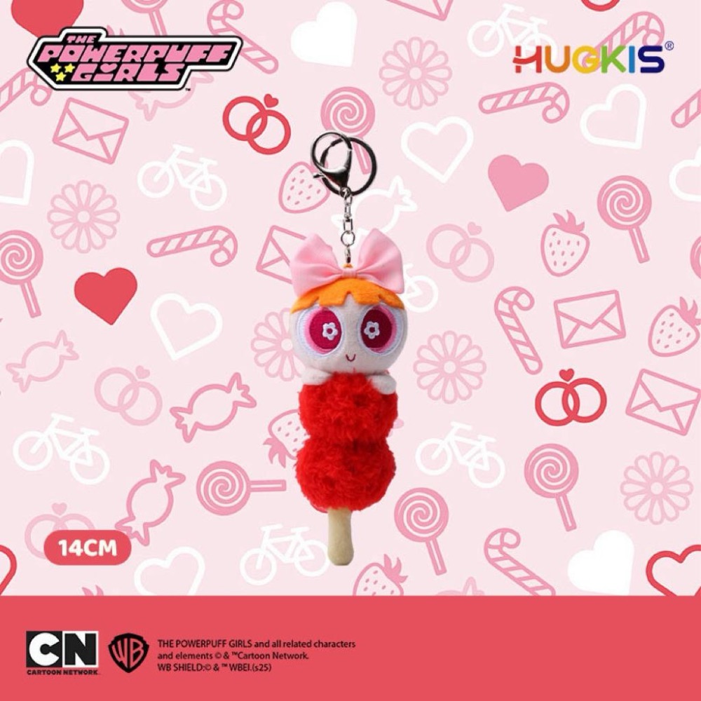 正版🍓糖葫蘆飛天小女警 糖葫蘆吊飾 飛天小女警吊飾-細節圖5