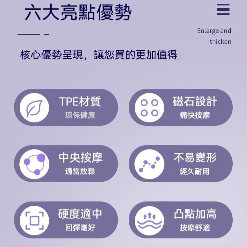【ST🍓】足底按摩墊 磁石按摩墊 筋膜球按摩墊 按摩墊 紓壓神器 足底按摩 穴位按摩 指壓板 按摩球-細節圖7