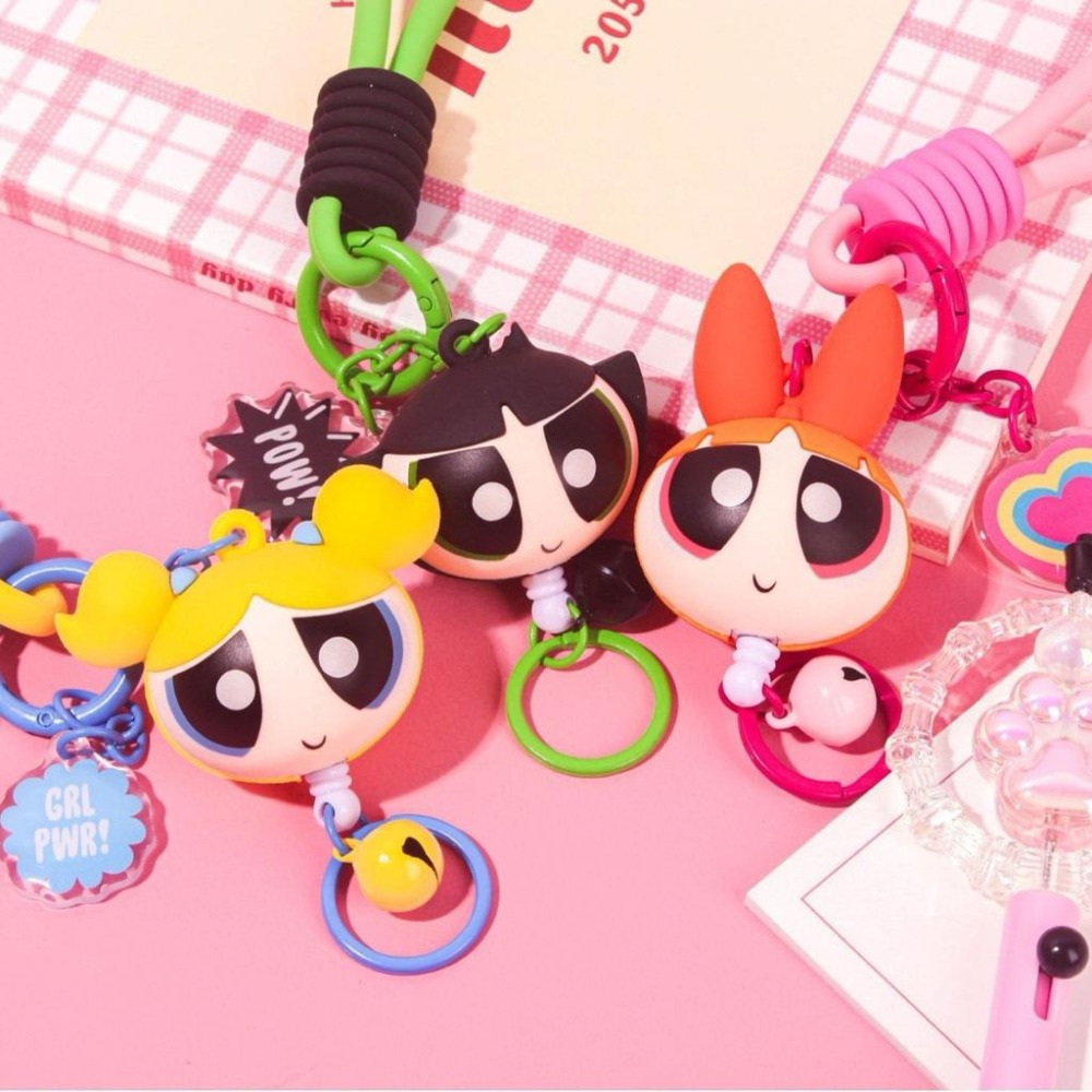 正版授權🍓飛天小女警吊飾 鑰匙扣 可愛吊飾 飛天小女警周邊-細節圖2