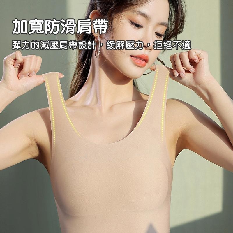 台灣現貨🍓束胸運動背心 背心 女性背心 束胸 運動背心 女性束胸 貼身背心 貼身束胸 運動束胸-細節圖7