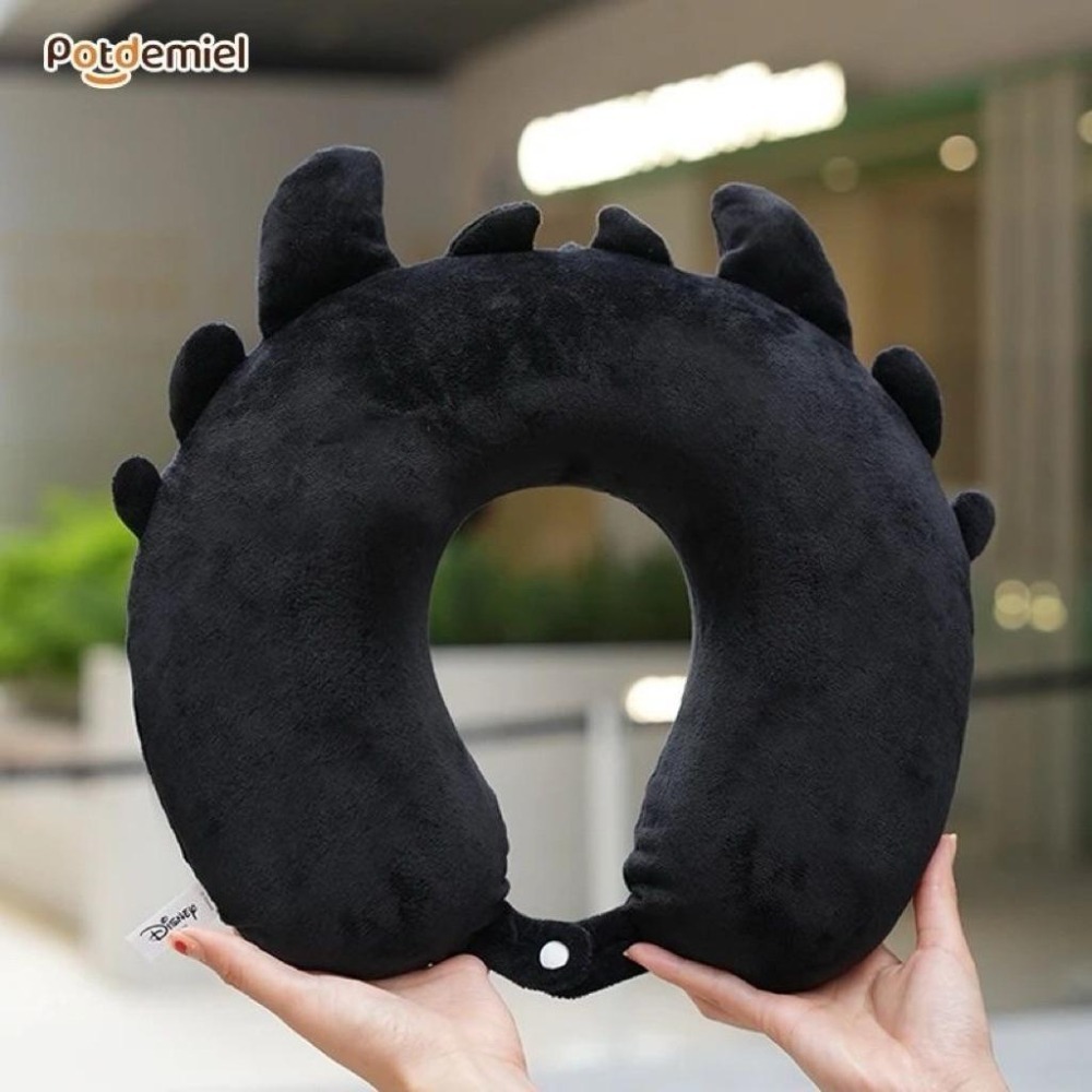 正版授權🍓無牙頸枕 午休枕 無牙飛機枕 無牙周邊 頸枕-細節圖4