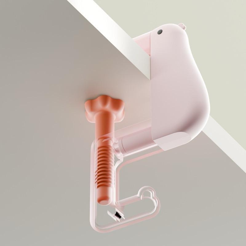 【ST🍓】台南出貨 思考鴨書包掛勾 可承重15kg 螺旋式鎖緊 防滑不傷桌面 書桌掛鈎 掛鈎-細節圖4