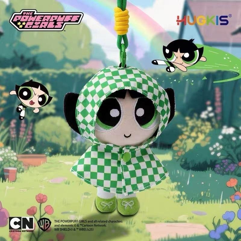 正版授權🍓台南出貨 飛天小女警網格雨衣系列吊飾 飛天小女警雨衣 吊飾-細節圖6