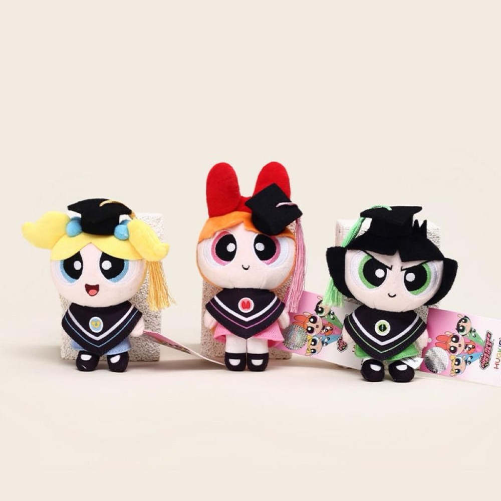 正版🍓飛天小女警畢業系列 畢業學士服飛天小女警 飛天小女警吊飾-細節圖2