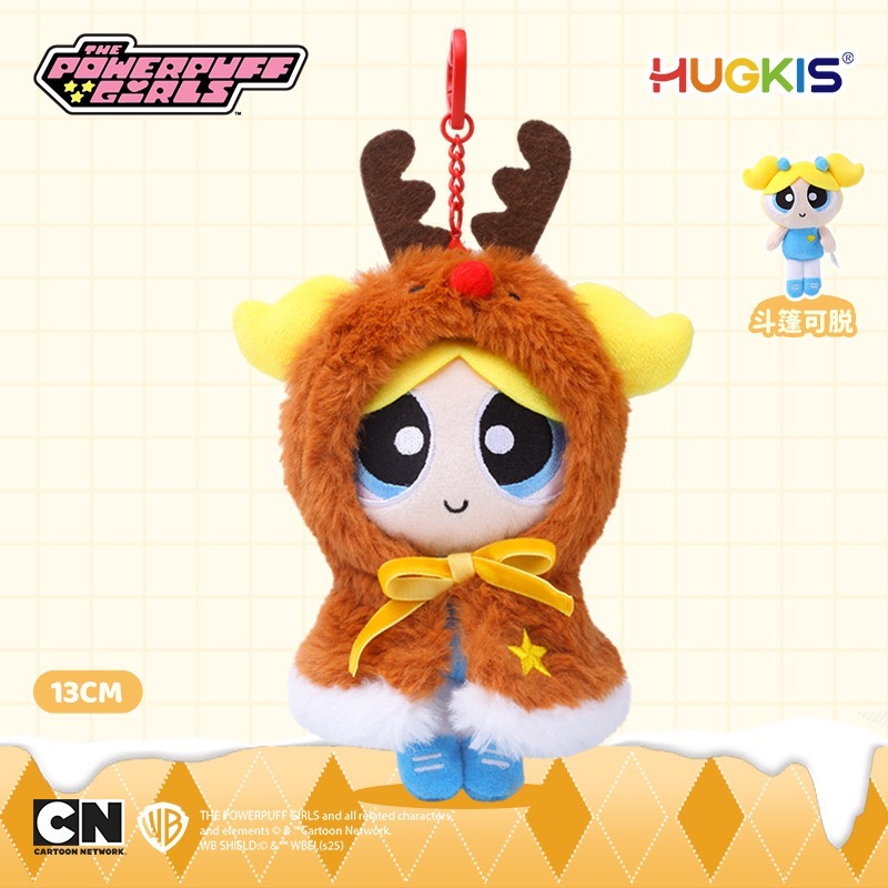 最新款🍓飛天小女警冬季斗篷 飛天小女警吊飾 飛天小女警週邊-規格圖6