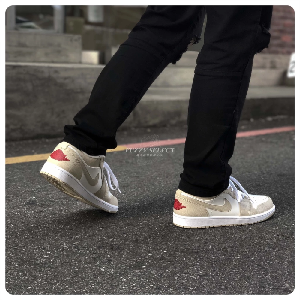 Air Jordan 1 Low SE Sail Rattan 奶茶色 燕麥色 FB7168-121-細節圖3