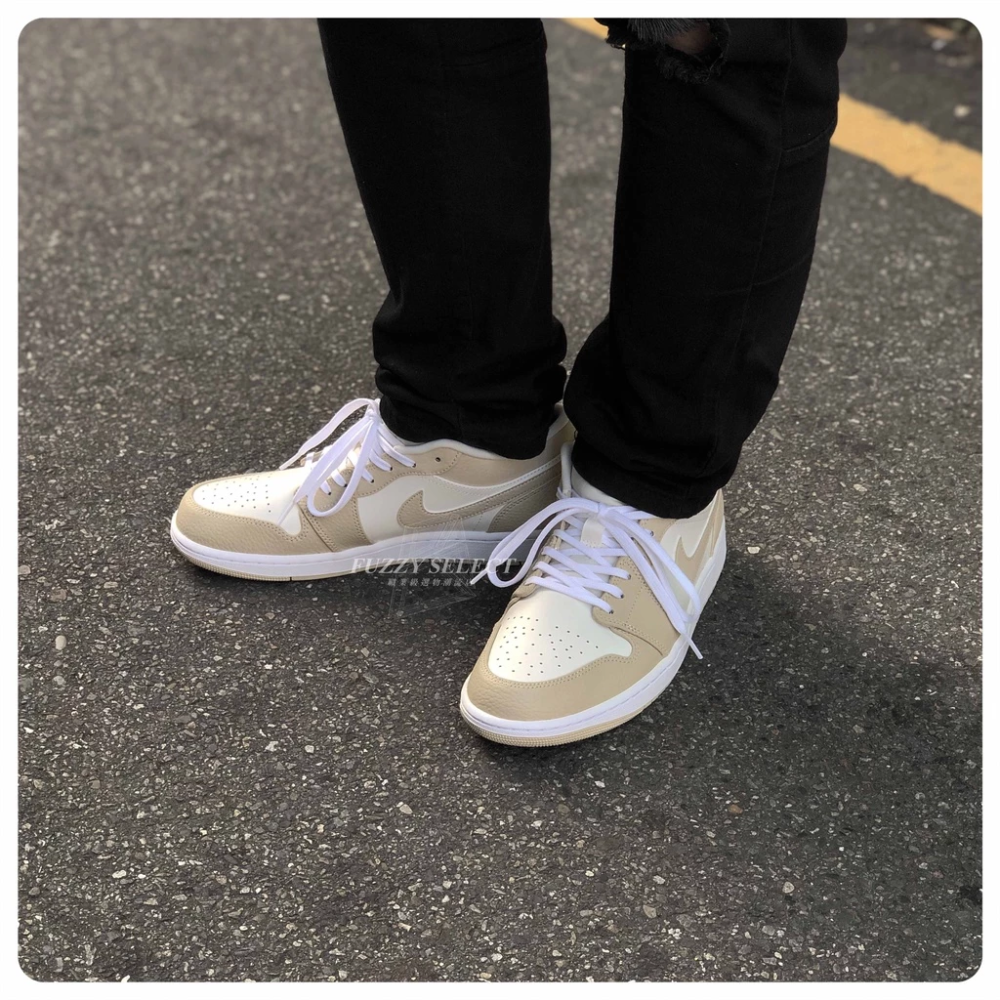 Air Jordan 1 Low SE Sail Rattan 奶茶色 燕麥色 FB7168-121-細節圖4