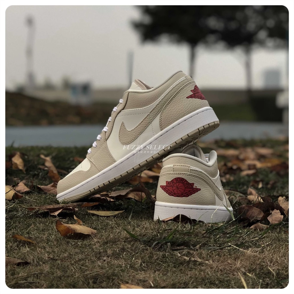 Air Jordan 1 Low SE Sail Rattan 奶茶色 燕麥色 FB7168-121-細節圖6